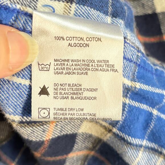 Boston Traders Vintage Y2K Flannel Shirt  Men's XL Gorpcore Grunge Plaid Pockets - Picture 6 of 7